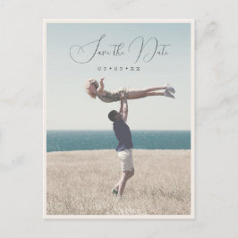 Spara datumet för fotot för kustsjöfarten vykort