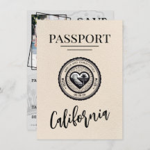 Spara datumet för Ivory California Passport