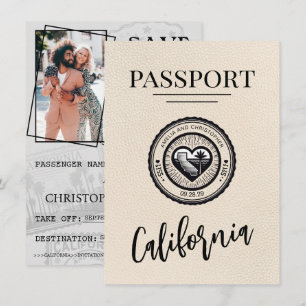 Spara datumet för Ivory California Passport