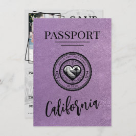 Spara datumet för Lavender California Passport