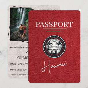 Spara datumet för Red Hawaii Passport