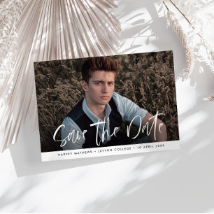 Spara datumet i studenten genom att skriva i moder vykort