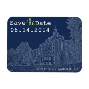 Spara datumet i Universiteten Dorm Magnet