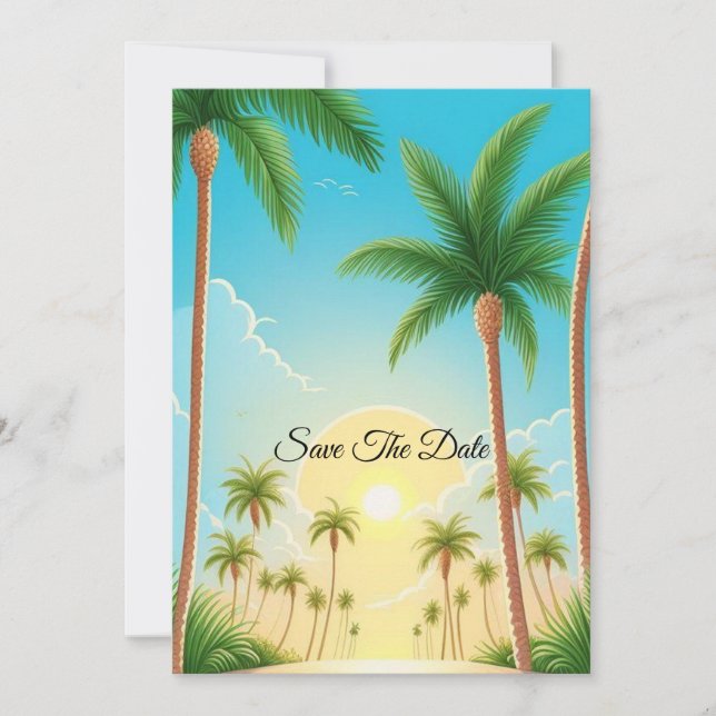 Spara datumet inbjudningar (Framsida)