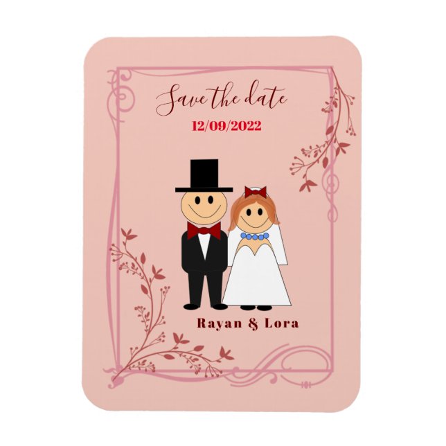 Spara datumet magnet (Vertikal)