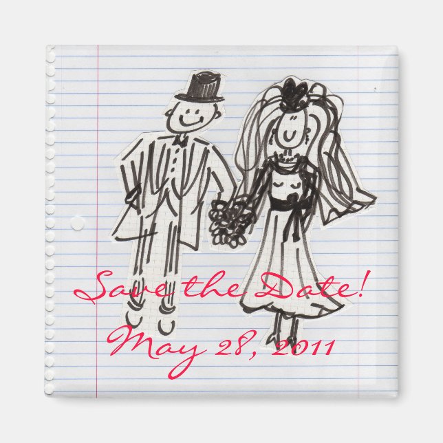 spara datumet! magnet (Framsidan)