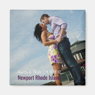 Spara datumet   Magnet   För par i kärlek