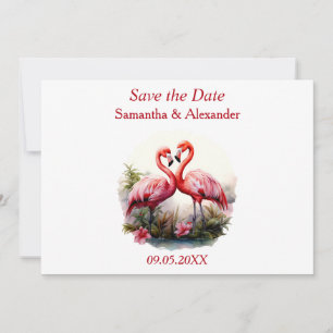 Spara datumet med Flamingo
