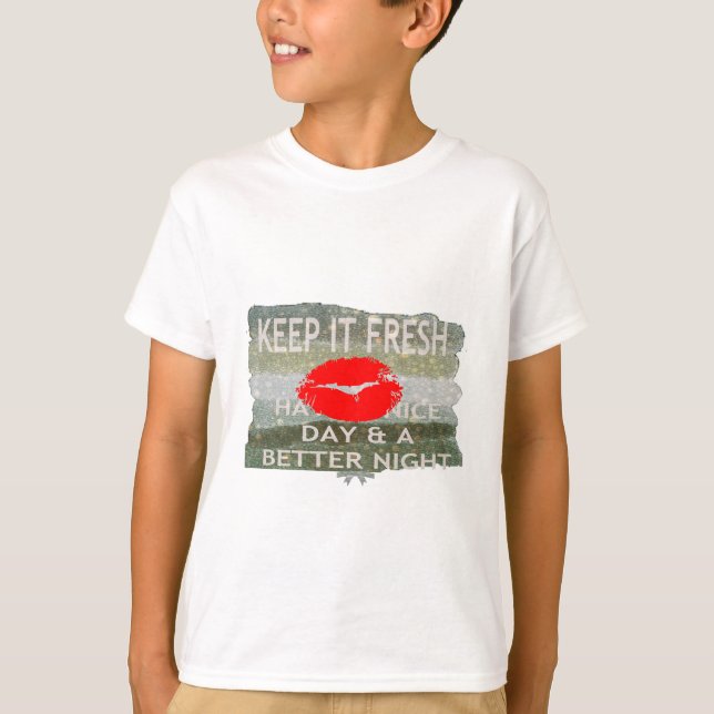 Spara datumet med Nice och perfekt Tee Shirt (Framsida)