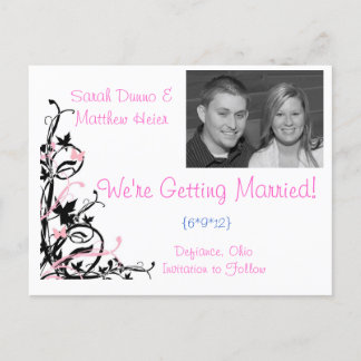 Spara datumet meddelande vykort