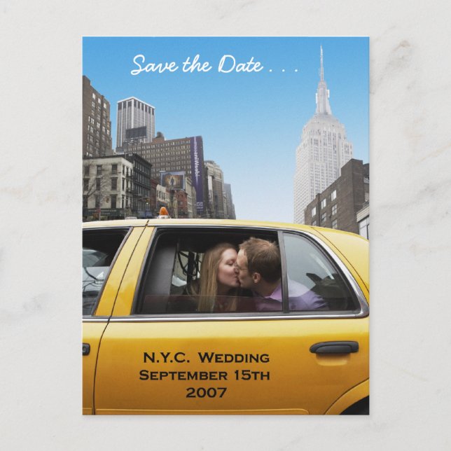 Spara datumet meddelande vykort (Framsida)