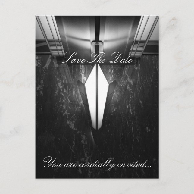 Spara Datumet Meddelande Vykort (Framsida)