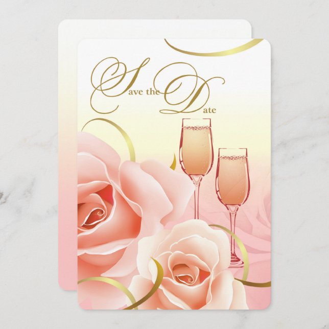 Spara datumet. Meddelanden om hemlig Födelsedagsfe (Fram/baksida)