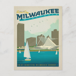 Spara datumet   Milwaukee, WI Meddelande Vykort