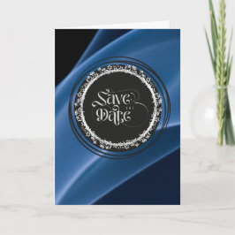 Spara datumet (ordspråk 18:22) blått/svart/Silver Kort