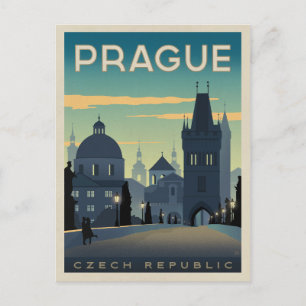Spara datumet   Prag, Tjeckien Meddelande Vykort
