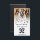 spara datumet qr-koden med ett foto med minimal ma<br><div class="desc">elegant spara datumet qr-kod med ett foto med minimal magnet</div>