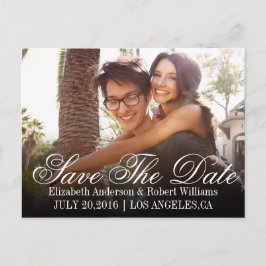 Spara Datumet | Rädda Vårt Bröllopsdatum Meddelande Vykort