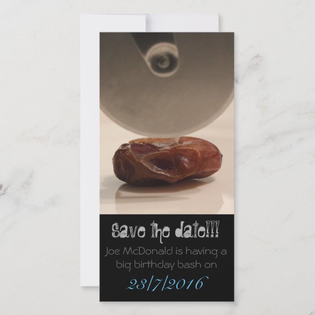 Spara datumet som roligt kort (Framsida)