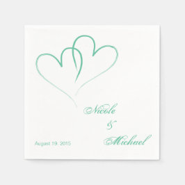 Spara datumet - två sinsemellan sammanflätade minn pappersservett