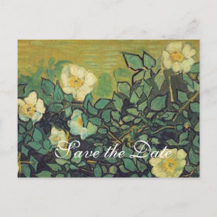 spara datumet, van Gogh vildrosor Meddelande Vykort