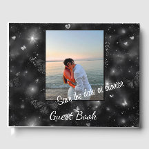 Spara datumet vid soluppgången – Eleganta glitterf