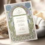 Spara datumet Vintage Art nouveau efter Mucha-inbj Inbjudningar<br><div class="desc">Art nouveau Vintage Spara datumkortet från bröllop från Alphonse Mucha i en blommigt, romantisk och visemisk design. Viktorianska blommor kompletterar klassisk konst deco typsnitt. Ange din anpassningsbar så är du klar. Om du vill ändra designen ytterligare klickar du på den blå knappen "Anpassa den". Tack så mycket för att du...</div>