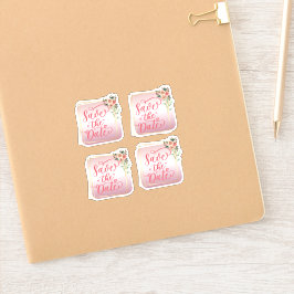 Spara datumetiketten klistermärken