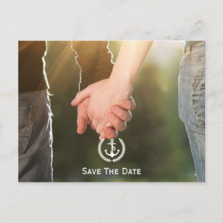 Spara datumfoto för Nautiskt Meddelande Vykort