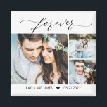 Spara datumfoto för redigerbart Färg Magnet<br><div class="desc">Fotogåvor är de bästa gåvorna! Personlig enkelt med text och/eller bilder för ett anpassningsbar. Designad av Berry Berry Sweet,  Modern Stationery och Personlig Gifts. Besök vår webbplats på www.berryberrysweet.com för att se vår fullt product linjer.</div>