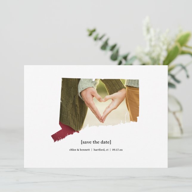 Spara datumfotokortet för anslutning datumet (Stående Fram)