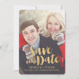 Spara datumfotokortet genom att lova att spara det datumet