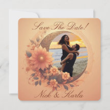 Spara datumfotomeddelande för månblomman