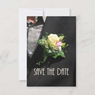 Spara datumgrupper Boutonniere Datumet