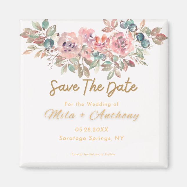 Spara datumhemianska magnet (Framsidan)