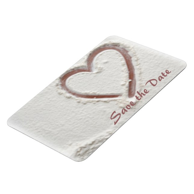 Spara datumhjärtat av ljudet magnet (Vänstra Sidan)