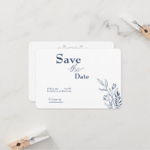 Spara datuminbjudan - Blommigtens utformning för E