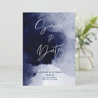 Spara datuminbjudan - Elegant bröllop-meddelande Inbjudningar