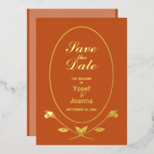 Spara datuminbjudan för Bröllop-olja