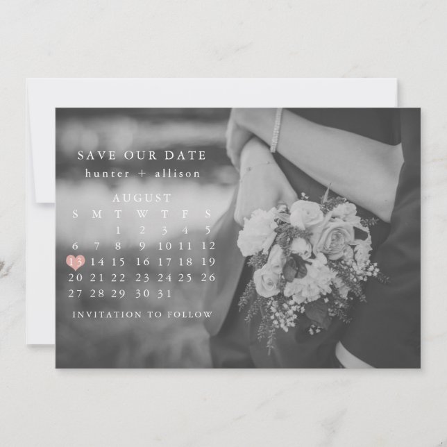 Spara datumkalender i fotot datumet (Framsida)