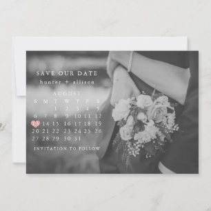 Spara datumkalender i fotot datumet
