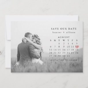 Spara datumkalender i fotot datumet