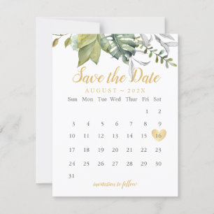 Spara datumkalender Inbjudan