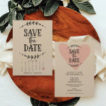 Spara datumkalenderns Rustic Drawn Kraft Card<br><div class="desc">Grattisar på din förlovning! Se till att alla kan närvara vid ditt stora evenemang med vår vackra, roliga kalender Sparar datumet! Klicka på knappen "Anpassa" - och klicka sedan på "Anpassa ytterligare" för att komma igång med layouten! Redigera enkelt kalendern och flytta hjärtat till ditt datum! Se vår video om...</div>