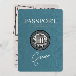 Spara datumkort för Greklands pass Spara Datumet