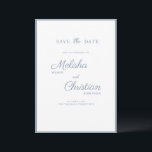 Spara datumkortet för ett bröllop. datumet<br><div class="desc">Spara datumkortet för ett bröllop i ett modernt stil,  pastel färg.</div>