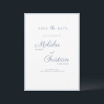 Spara datumkortet för ett bröllop. datumet<br><div class="desc">Spara datumkortet för ett bröllop i ett modernt stil,  pastel färg.</div>