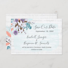 Spara datumkortet för Landsbyggsbröllopet för sydb Inbjudningar