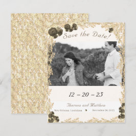 Spara datumkortet för Ornate Ro Datumet