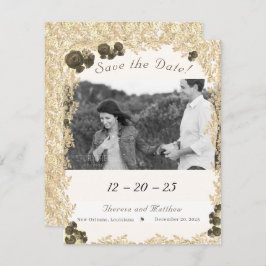 Spara datumkortet för Ornate Ro Spara Datumet